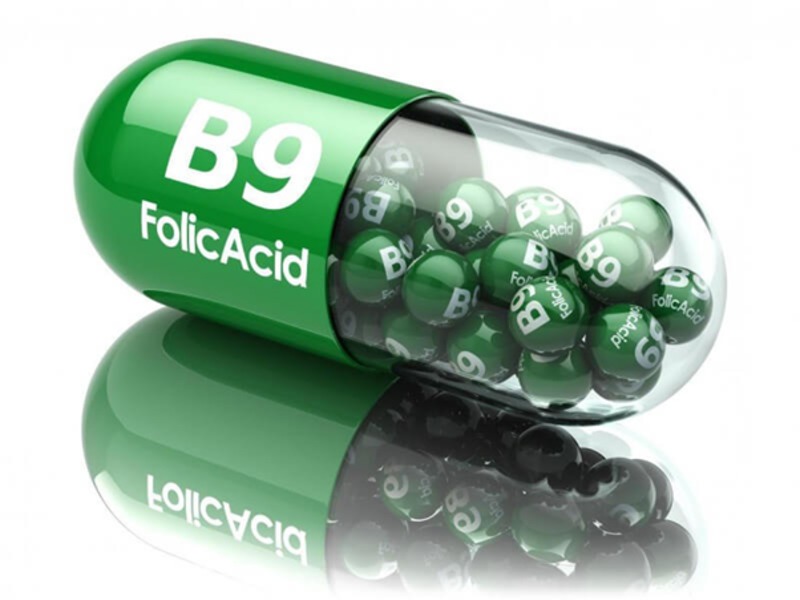 lượng acid folic cần bổ sung mỗi ngày